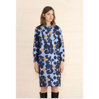 マリメッコ(marimekko)の美品♡マリメッコ ワンピース 34 2016SS ドレス(ひざ丈ワンピース)