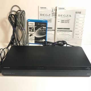 トウシバ(東芝)のHDDレコーダー TOSHIBA REGZA DBR-Z410(ブルーレイレコーダー)