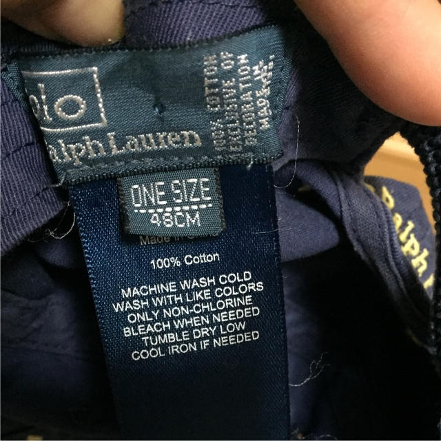 POLO RALPH LAUREN(ポロラルフローレン)のラルフローレン キャップ ビッグポニー キッズ/ベビー/マタニティのこども用ファッション小物(帽子)の商品写真