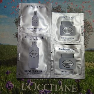 ロクシタン(L'OCCITANE)のりんか様専用 ロクシタン レーヌブランシュ スキンケア サンプル ４個セット (フェイスクリーム)