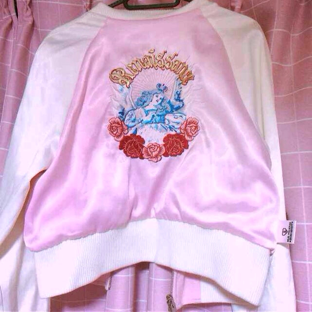 BABY,THE STARS SHINE BRIGHT - 野ばらコラボ スカジャンの通販 BABY,THE STARS SHINE BRIGHT - 野ばらコラボ スカジャンの通販