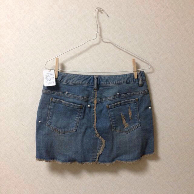 CAROLINA GLASER(カロリナグレイサー)のカロリナグレイサー デニムミニ レディースのスカート(ミニスカート)の商品写真