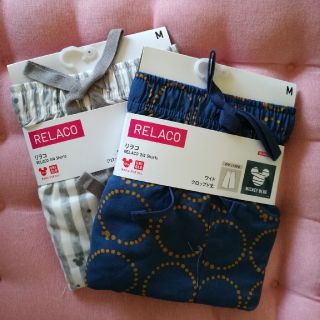 ユニクロ(UNIQLO)の【ココ☆ライ様専用】リラコ　3/4Shorts二枚組 ユニクロ　新品・未開封(ルームウェア)