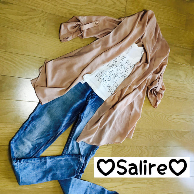 salire(サリア)のSalire♡淡いピンクカーディガン♡ レディースのトップス(カーディガン)の商品写真