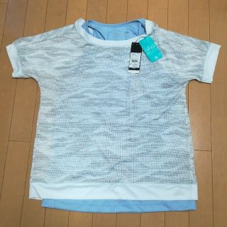 アディダス(adidas)のadidas Tシャツ climalite  カモ柄 2in1レイヤード(Tシャツ(半袖/袖なし))