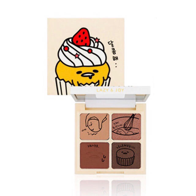 Holika Holika(ホリカホリカ)のCHANEL似☆HolikaHolikaぐでたまアイシャドウ コスメ/美容のベースメイク/化粧品(アイシャドウ)の商品写真