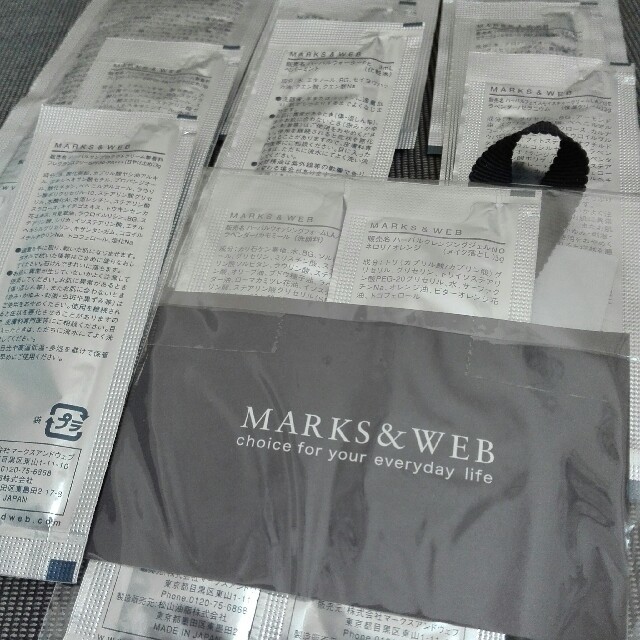 MARKS&WEB(マークスアンドウェブ)のmarks＆web サンプル11点セット コスメ/美容のボディケア(その他)の商品写真