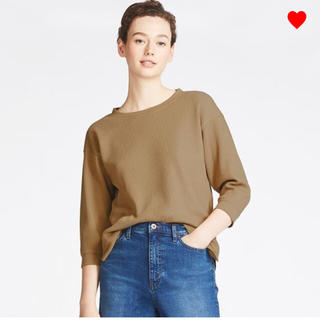 ユニクロ(UNIQLO)のUNIQLO ワッフルクルーネックT(Tシャツ(長袖/七分))