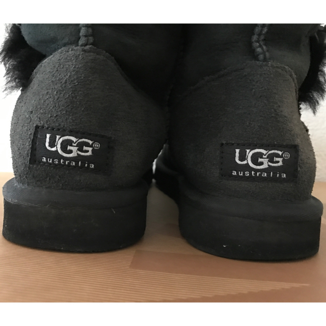 UGG ムートンブーツ US7センチ ブラック 3