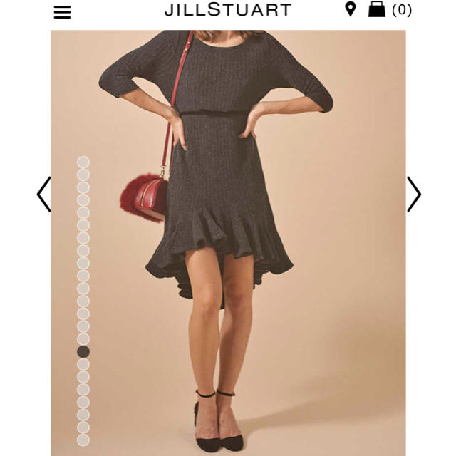 JILLSTUART(ジルスチュアート)の【新品未使用】JILLSTUART ヨンアコラボ ワンピース レディースのワンピース(ひざ丈ワンピース)の商品写真