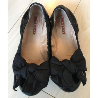 プラダ(PRADA)のPRADA バレエパンプス(バレエシューズ)