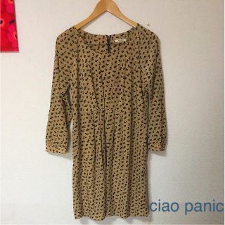 チャオパニック(Ciaopanic)の美品♡ワンピース 長袖 チャオパニック(ひざ丈ワンピース)