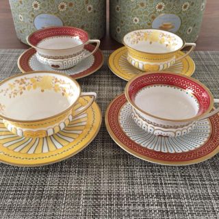 ウェッジウッド(WEDGWOOD)のウェッジウッド クイーンオブハート ４客セット(食器)