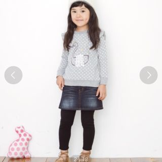 フェリシモ(FELISSIMO)の🌈めいちゃん様♡🌈専用 フェリシモ キッズ 👧🏻デニムスカッツs(パンツ/スパッツ)