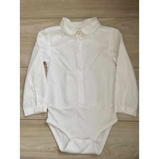 ザラキッズ(ZARA KIDS)のザラ キッズ 白シャツ フォーマル 冠婚葬祭 12〜18ヶ月(シャツ/カットソー)