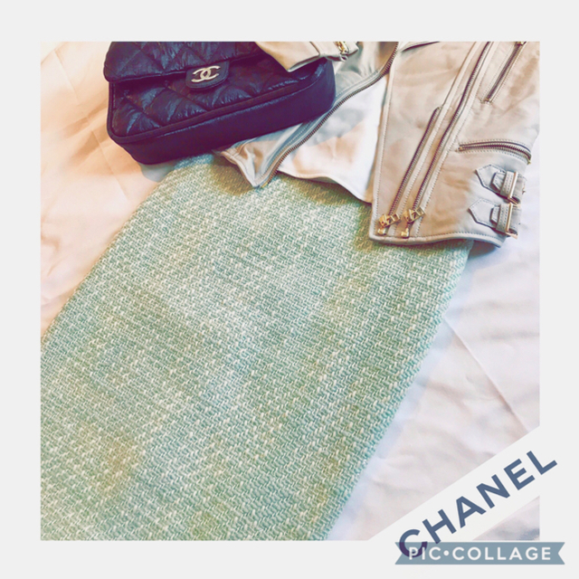 CHANEL - CHANEL 美品寄りシャネル正規品 ツイードスカート ボタン カメリア ボタンの通販 by ＊butter cup's