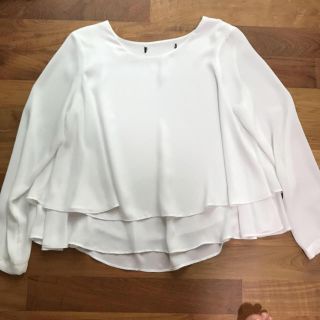 ザラ(ZARA)のZARA シフォンブラウス(シャツ/ブラウス(長袖/七分))