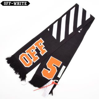 オフホワイト(OFF-WHITE)のOFF-WHITE オフホワイトDIAG BIG OFF マフラー (マフラー)