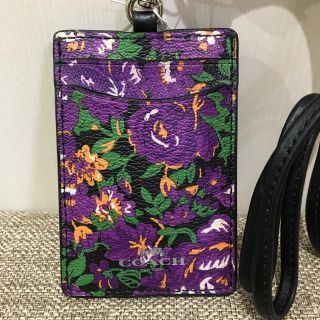 コーチ(COACH)の《yukoりん様専用》コーチ ☆ IDケース パスケース 《新品未使用》(パスケース/IDカードホルダー)