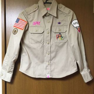 アベイシングエイプ(A BATHING APE)のAPEE ジャケット(ミリタリージャケット)