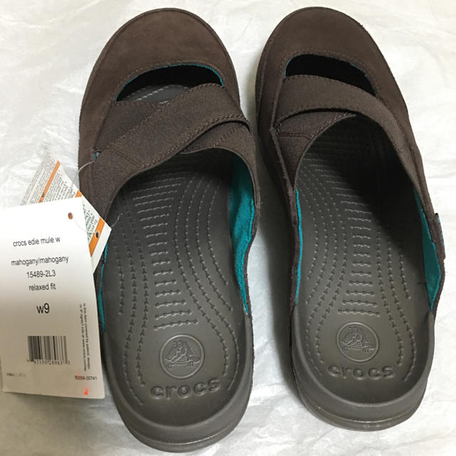 crocs(クロックス)のお値下げ‼️新品‼️crocs スエード素材ミュール レディースの靴/シューズ(ミュール)の商品写真