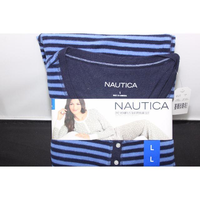 NAUTICA(ノーティカ)のNAUTICA レディース　パジャマ　Ｌ　未使用 レディースのルームウェア/パジャマ(パジャマ)の商品写真