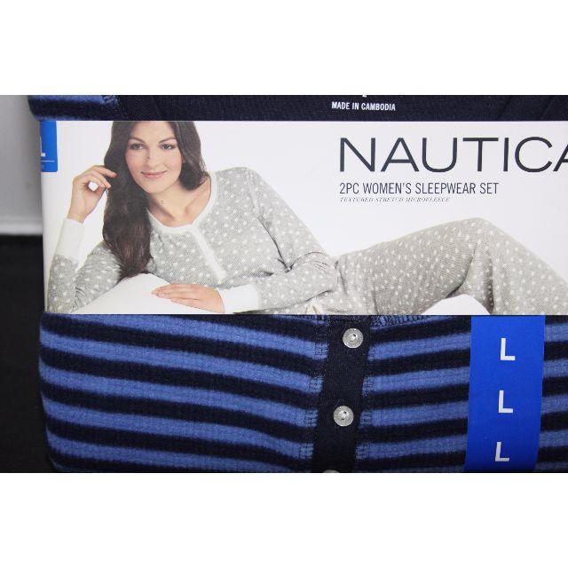 NAUTICA(ノーティカ)のNAUTICA レディース　パジャマ　Ｌ　未使用 レディースのルームウェア/パジャマ(パジャマ)の商品写真