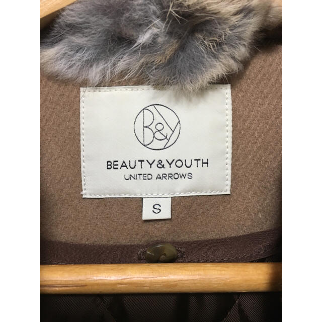 BEAUTY&YOUTH UNITED ARROWS ファーフードライナーコート