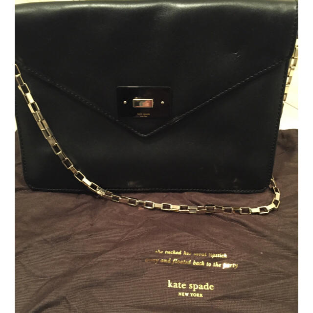 kate spade new york(ケイトスペードニューヨーク)のkate spade New York レザーチェーンバッグ レディースのバッグ(ショルダーバッグ)の商品写真