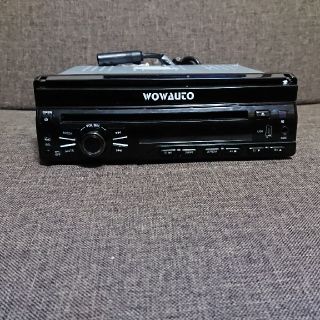 カーステレオ WOWAUTO 1din 7インチモニター(カーオーディオ)