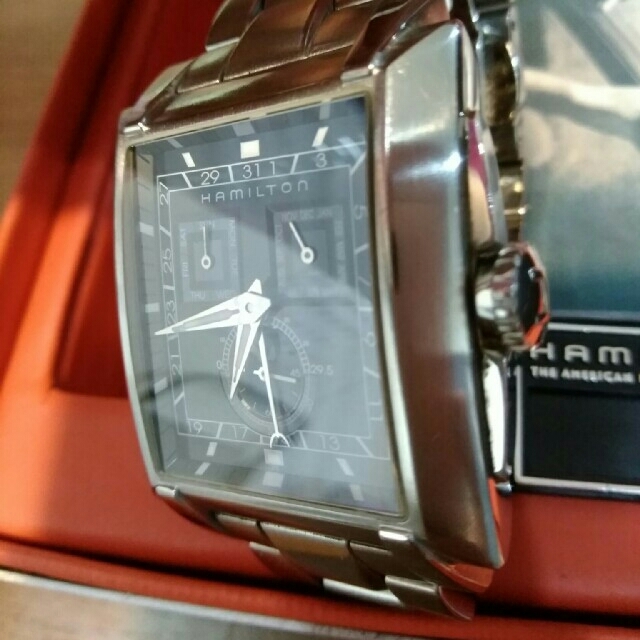 Hamilton(ハミルトン)のHamilton ハミルトン　腕時計　トレントクロノグラフ　100%本物 メンズの時計(腕時計(アナログ))の商品写真
