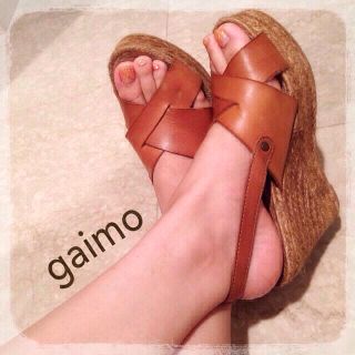 ガイモ(gaimo)のgaimo サンダル♡(サンダル)