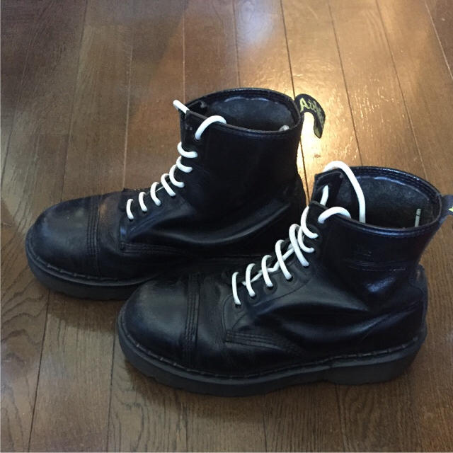 Dr.Martens(ドクターマーチン)のsass様dr.martin ダブルソール8ホールブーツ 26-27cm メンズの靴/シューズ(ブーツ)の商品写真