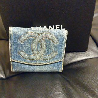 シャネル(CHANEL)の♥️レアCHANEL デニム 財布 ヴィトン エルメス グッチ コーチ 好きにも(財布)