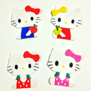 キティちゃん 壁面装飾 折り紙の通販 By あゆな S Shop ラクマ