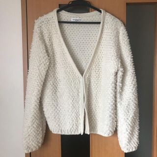 ナチュラルクチュール(natural couture)の【モ様専用】【natural couture】もこもこループ編みカーディガン(カーディガン)