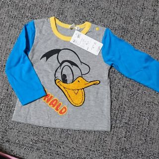 ディズニー(Disney)の専用★値下げ☆90cm ドナルド 長袖Tシャツ(Tシャツ/カットソー)