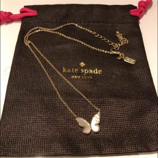 ケイトスペードニューヨーク(kate spade new york)の【kate spade】新品☆バタフライネックレス(ネックレス)