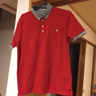 赤ポロシャツ(ポロシャツ)