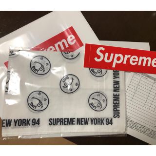 シュプリーム(Supreme)のSupreme Shit Bandana 2017 F/W バンダナ 白 新品(バンダナ/スカーフ)