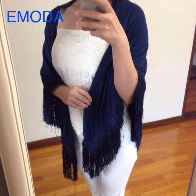 EMODA(エモダ)のEMODA アンティーク調ストール レディースのファッション小物(ストール/パシュミナ)の商品写真