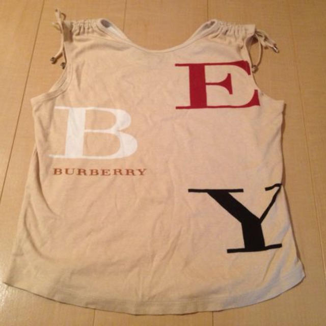 BURBERRY(バーバリー)のバーバリー❤タンクトップ レディースのトップス(Tシャツ(半袖/袖なし))の商品写真