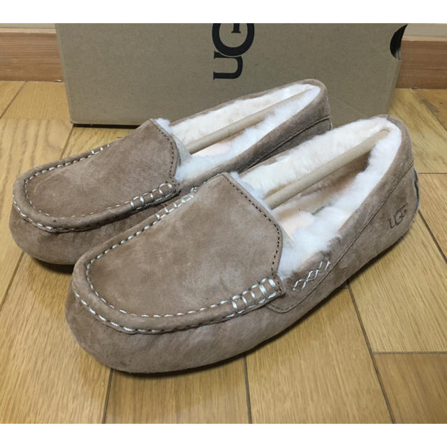 UGG - 【beluga 様専用】25.0 UGG アンスレー モカシン チェスナットの