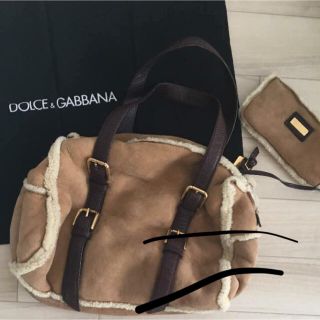 D&G ドルガバ ムートンバッグ かなり美品✨