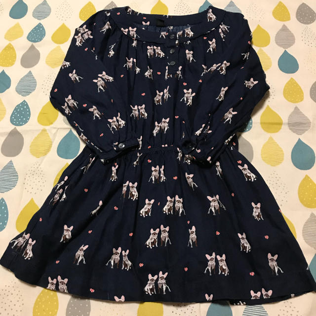 UNIQLO(ユニクロ)の110 UNIQLO ワンピース キッズ/ベビー/マタニティのキッズ服女の子用(90cm~)(ワンピース)の商品写真