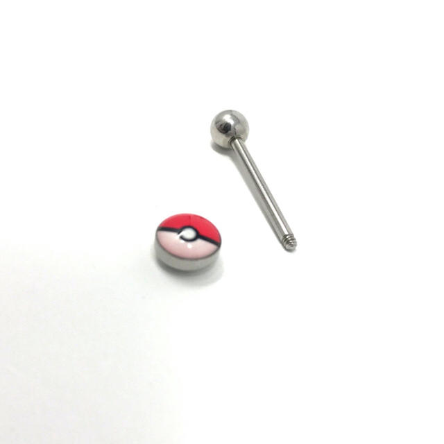 ポケモン ボディピアス 14g バーベル 舌ピ モンスターボール風の通販 By ふーふー S Shop ラクマ ポケモン ボディピアス 14g バーベル 舌ピ モンスターボール風の通販 By ふーふー S Shop ラクマ