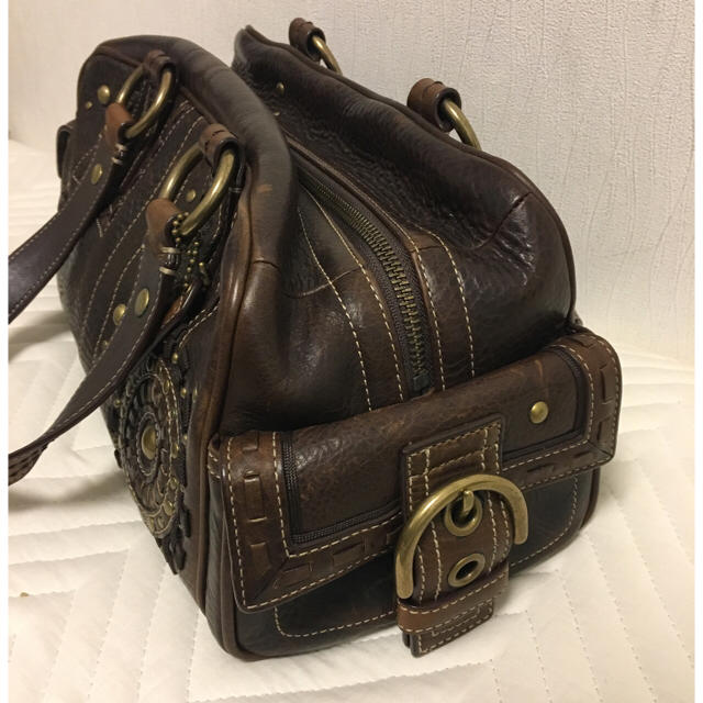 COACH - 新品☆未使用☆COACH ☆ ボストンバッグ レザー ミア