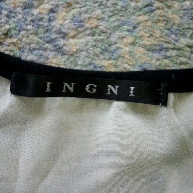 INGNI(イング)のINGNI♡バイカラーシースルーﾀﾝｸ レディースのトップス(タンクトップ)の商品写真