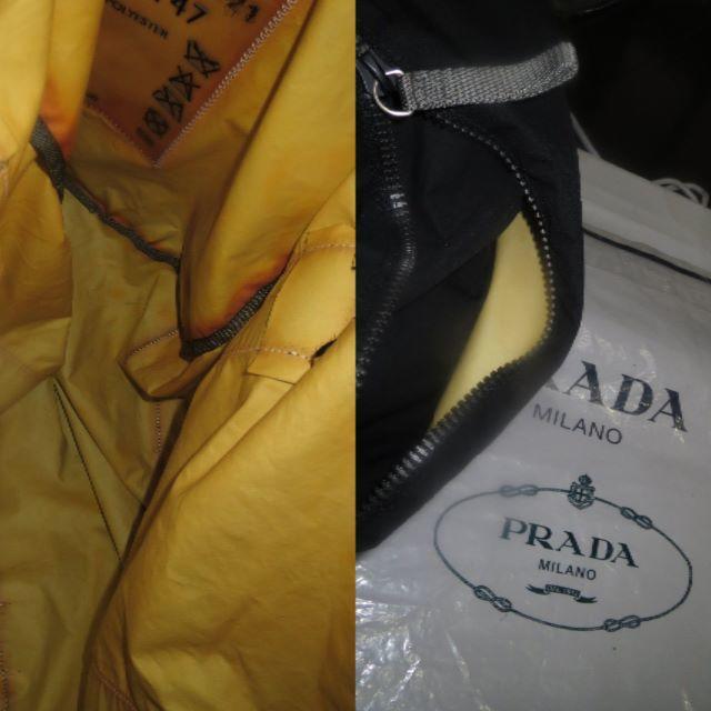 PRADA(プラダ)の●PRADAプラダスポーツ黒ボストンバッグ中サイドポケット赤タグ軽量●良好品↑ レディースのバッグ(ボストンバッグ)の商品写真