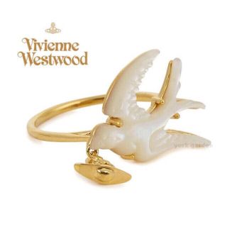 ヴィヴィアンウエストウッド(Vivienne Westwood)のVivienne Westwood スワロー リング ゴールド(リング(指輪))